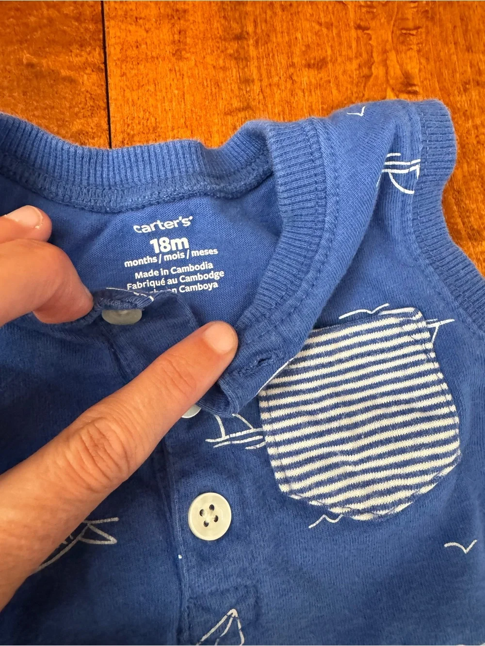 Carter's Baby Boys' Rompers - 18M